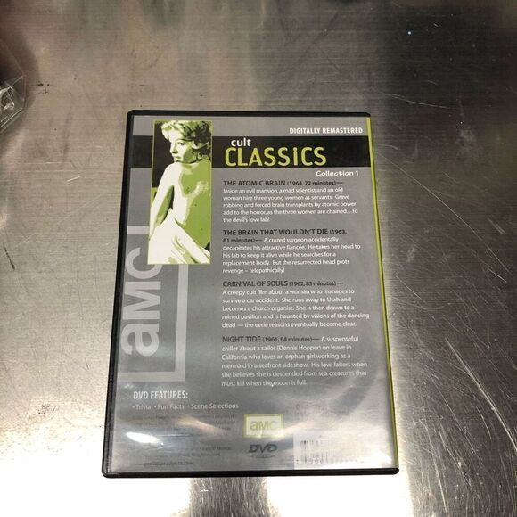 Cult Classics AMC Monsterfest The Atomic Brain The Brain that Wouldn't Die Carni - Picture 3 of 3